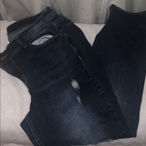 Maurices Jeans with holes